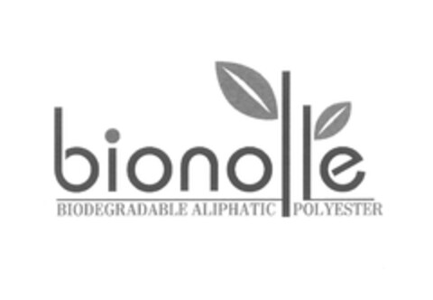 BIONOLLE BIODEGRADABLE ALIPHATIC POLYESTER Logo (EUIPO, 02.11.2011)