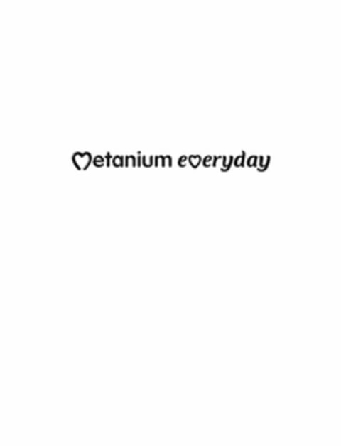 METANIUM EVERYDAY Logo (EUIPO, 06.02.2012)