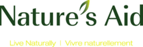 Natur's Aid Live Naturally Vivre naturellement Logo (EUIPO, 22.05.2015)