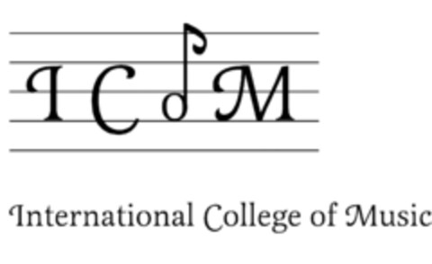 ICoM, International College of Music Logo (EUIPO, 05.08.2015)