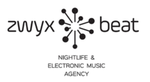 ZWYX BEAT NIGHTLIFE & ELECTRONIC MUSIC AGENCY Logo (EUIPO, 16.02.2016)