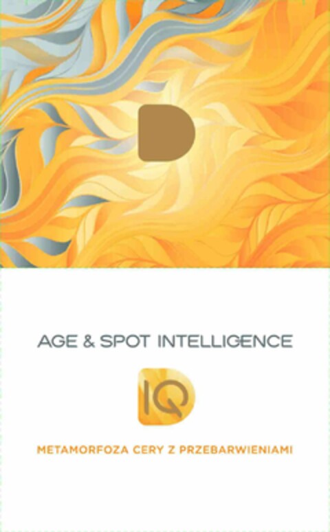D AGE & SPOT INTELLIGENCE D IQ METAMORFOZA CERY Z PRZEBARWIENIAMI Logo (EUIPO, 05.04.2018)