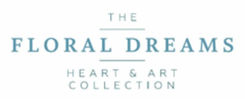 THE FLORAL DREAMS HEART & ART COLLECTION Logo (EUIPO, 01.03.2019)