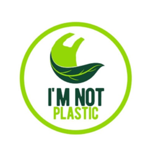 I'M NOT PLASTIC Logo (EUIPO, 09/17/2019)