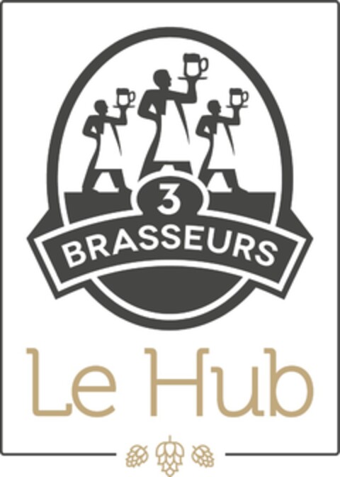 3 BRASSEURS Le Hub Logo (EUIPO, 11.02.2020)