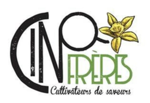 CINQ FRÈRES Cultivateurs de saveurs Logo (EUIPO, 06.08.2020)