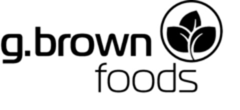 g.brown foods Logo (EUIPO, 29.10.2020)