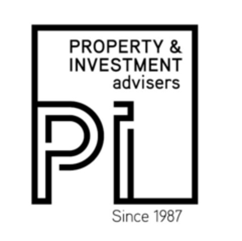 PI PROPERTY & INVESTMENT ADVISERS SINCE 1987 Logo (EUIPO, 16.04.2021)