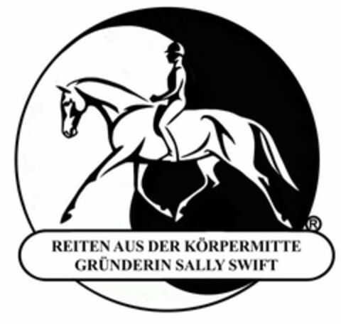 REITEN AUS DER KÖRPERMITTE – GRÜNDERIN SALLY SWIFT Logo (EUIPO, 12.07.2021)