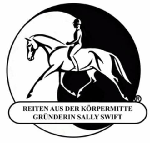 REITEN AUS DER KÖRPERMITTE – GRÜNDERIN SALLY SWIFT Logo (EUIPO, 07/12/2021)