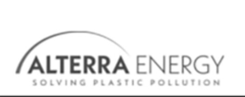 ALTERRA ENERGY SOLVING PLASTIC POLLUTION Logo (EUIPO, 13.01.2022)