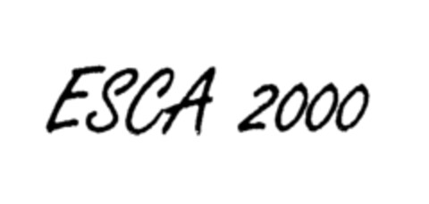 ESCA 2000 Logo (EUIPO, 04/01/1996)