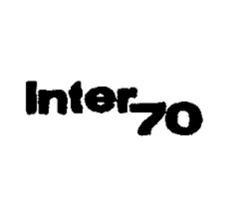 INTER 70 Logo (EUIPO, 01.04.1996)