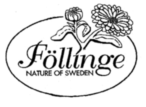 FÖLLINGE NATURE OF SWEDEN Logo (EUIPO, 20.09.1996)