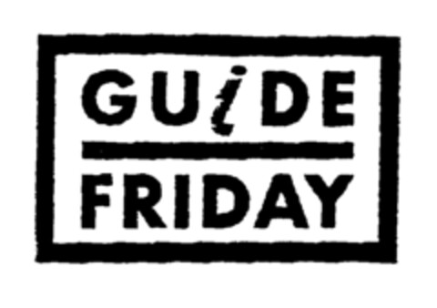 GUiDE FRIDAY Logo (EUIPO, 10/18/1996)