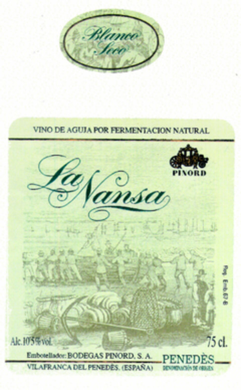 La Nansa. Logo (EUIPO, 19.06.1997)