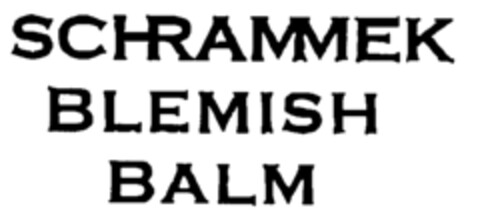 SCHRAMMEK BLEMISH BALM Logo (EUIPO, 06/18/1999)