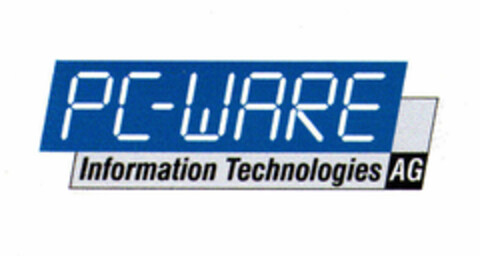 PC-WARE Information Technologies AG Logo (EUIPO, 07.04.2000)