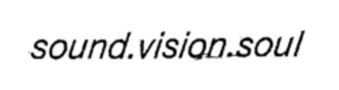 sound.vision.soul Logo (EUIPO, 31.05.2001)