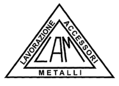 LAM LAVORAZIONE ACCESSORI METALLI Logo (EUIPO, 20.06.2002)