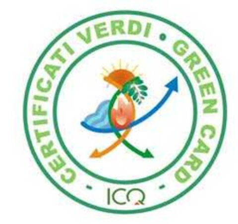 CERTIFICATI VERDI · GREEN CARD - ICQ Logo (EUIPO, 10/09/2003)