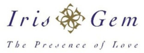 Iris Gem The Presence of Love Logo (EUIPO, 04.04.2005)