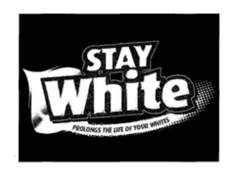 STAY White PROLONGS THE LIFE OF YOUR WHITES Logo (EUIPO, 08/19/2008)