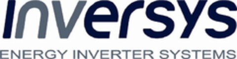 inversys ENERGY INVERTER SYSTEMS Logo (EUIPO, 03/05/2009)