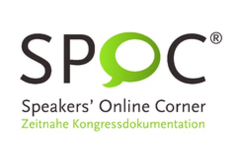 SPOC
Speakers' Online Corner
Zeitnahe Kongressdokumentation Logo (EUIPO, 04.08.2010)