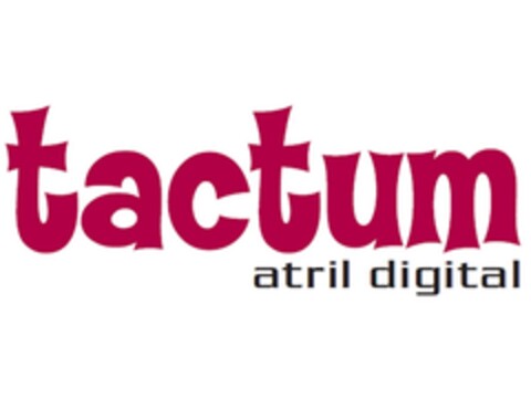 TACTUM ATRIL DIGITAL Logo (EUIPO, 17.04.2012)