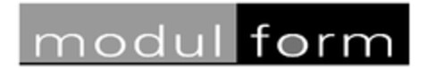 modul form Logo (EUIPO, 15.02.2013)