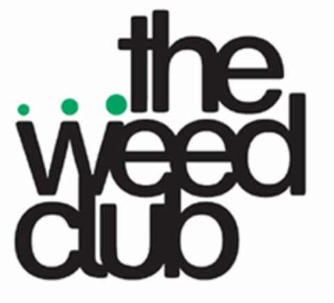 THE WEED CLUB Logo (EUIPO, 30.01.2014)