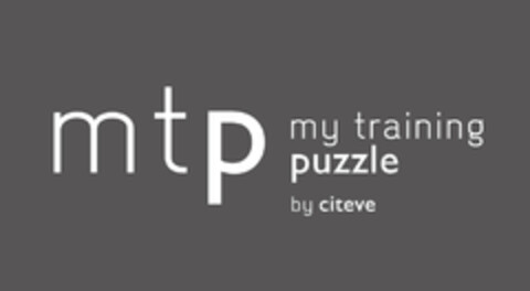 mtp my training puzzle by citeve Logo (EUIPO, 06/30/2015)