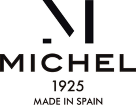 M MICHEL 1925 MADE IN SPAIN Logo (EUIPO, 28.08.2017)