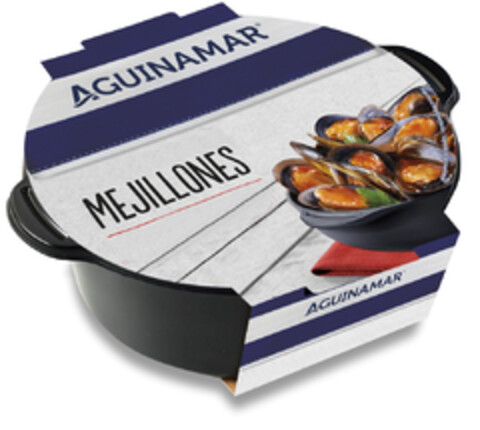 AGUINAMAR MEJILLONES AGUINAMAR Logo (EUIPO, 10/30/2017)