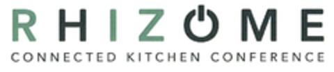 RHIZOME CONNECTED KITCHEN CONFERENCE Logo (EUIPO, 06.02.2018)