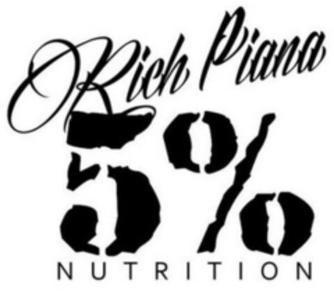 Rich Piana 5% NUTRITION Logo (EUIPO, 04.04.2018)