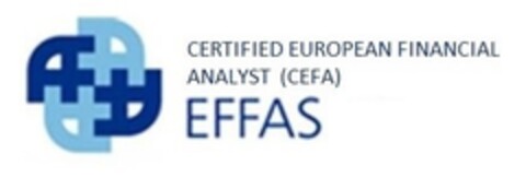 CERTIFIED EUROPEAN FINANCIAL ANALYST (CEFA) EFFAS Logo (EUIPO, 12.04.2019)