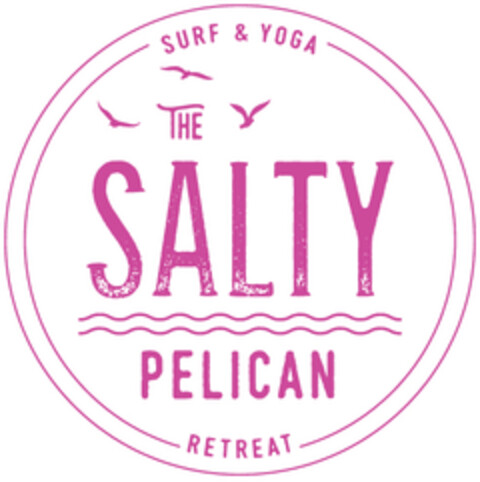 THE SALTY PELICAN SURF & YOGA RETREAT Logo (EUIPO, 20.05.2019)