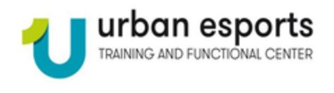 U URBAN ESPORTS TRAINING AND FUNCTIONAL CENTER Logo (EUIPO, 04.11.2019)