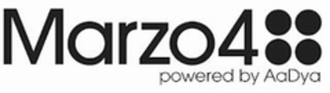 MARZO4 POWERED BY AADYA Logo (EUIPO, 10.09.2020)