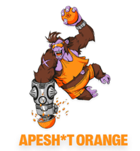APESH*T ORANGE Logo (EUIPO, 02.02.2022)