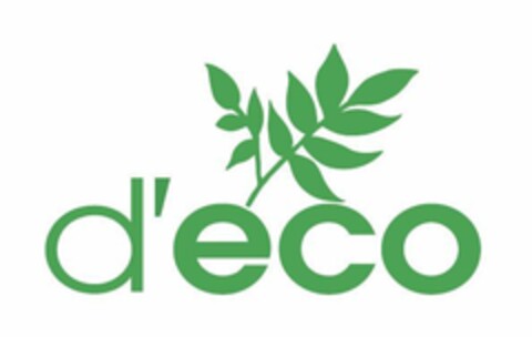 d'eco Logo (EUIPO, 31.05.2022)