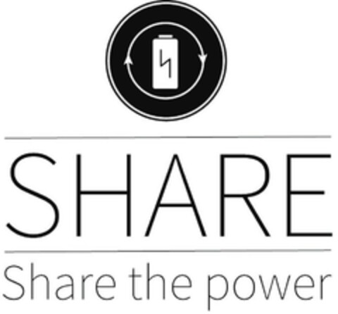SHARE Share the power Logo (EUIPO, 10.11.2023)