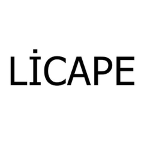 LİCAPE Logo (EUIPO, 21.12.2023)