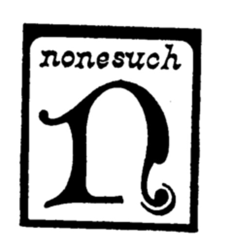 nonesuch n Logo (EUIPO, 01.04.1996)