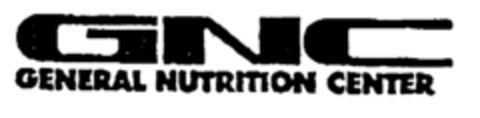 GNC GENERAL NUTRITION CENTER Logo (EUIPO, 01.04.1996)