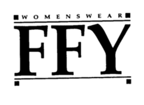 WOMENSWEAR FFY Logo (EUIPO, 04/04/1997)