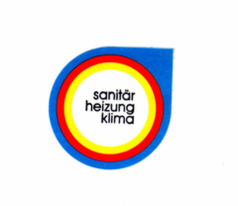 sanitär heizung klima Logo (EUIPO, 01.09.1997)