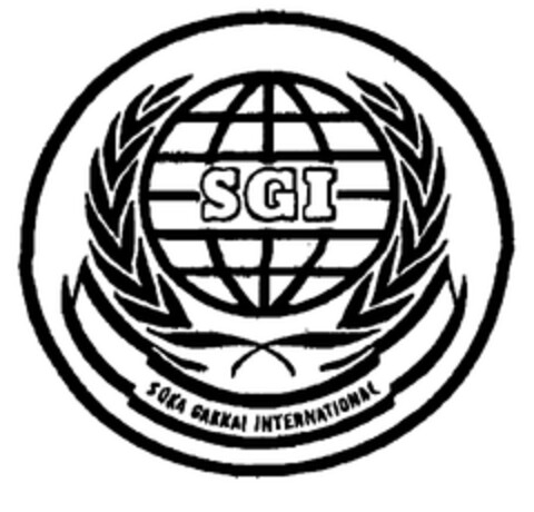 SGI SOKA GAKKAI INTERNATIONAL Logo (EUIPO, 01/20/2000)